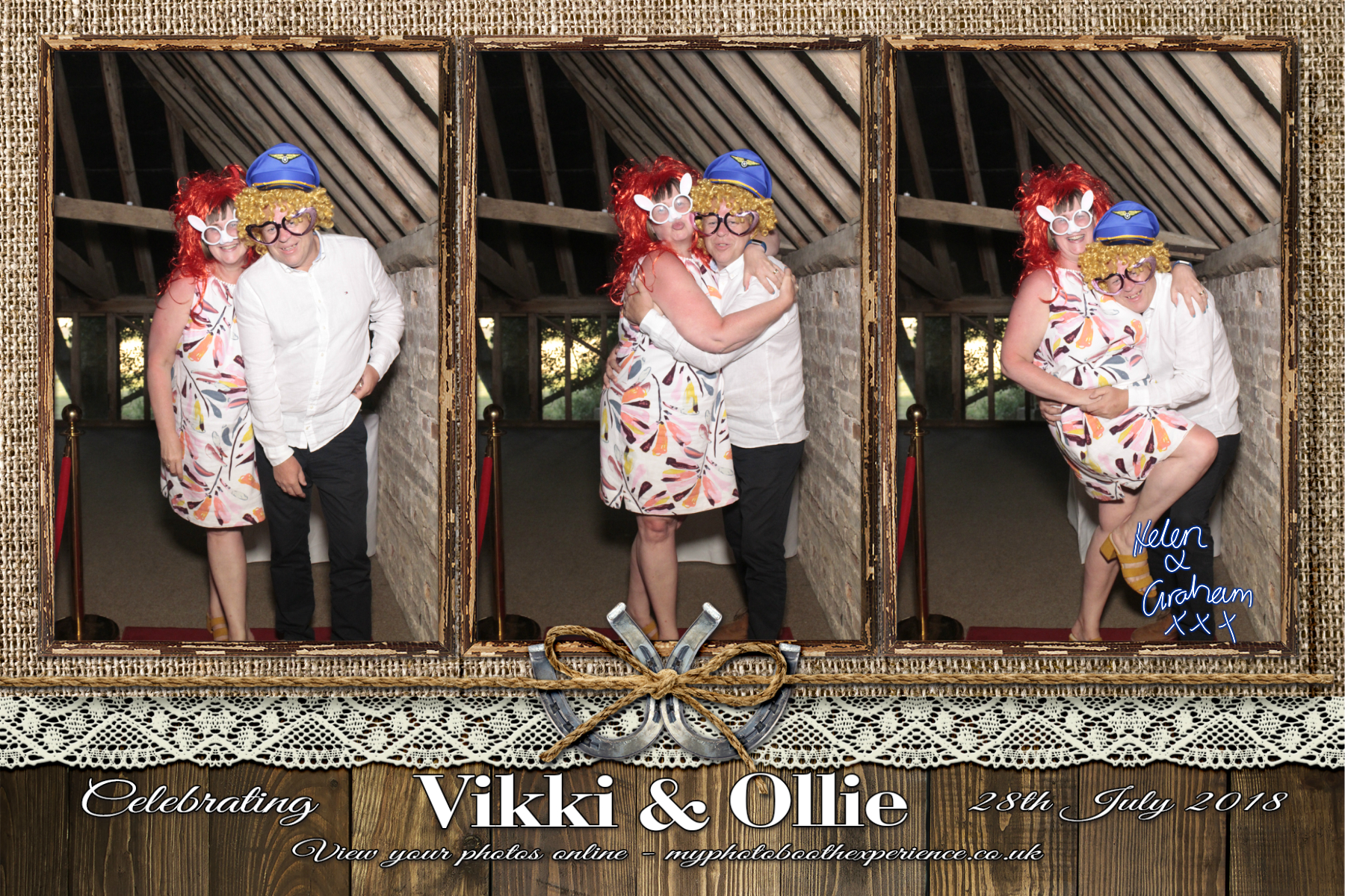 Vikki & Ollie's Wedding | View more photos from the event at gallery.myphotoboothexperience.co.uk/u/MyPhotoBoothExperienceLtd/Vikki-Ollies-Wedding